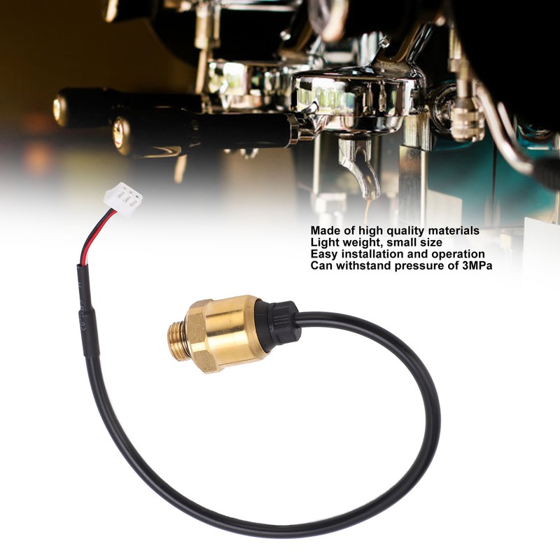 Pressure Transducer PC Copper Lightweight Anti Shock 11.8in Electric Pressure