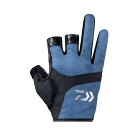 Daiwa DG-8023 Game Gloves, 3-Piece Cut, Weather Navy, L