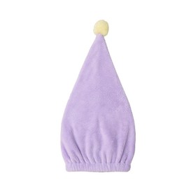 Blue Sail Microfiber Towel Cap, Bombon, Plain, Boys, Girls, Towel, Kids, Hair Towel, Adult and Children, Pool, Swimming, Beach, Lightweight, Soft, F, Lavender