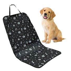 Fayemint Waterproof Dog Seat Cover, Seat Cover Cars Pet, Pet Car Mat, Car Dog Seat Cover, Can Be Used All Year Round, for a Wide Range of Vehicle Types (Black)