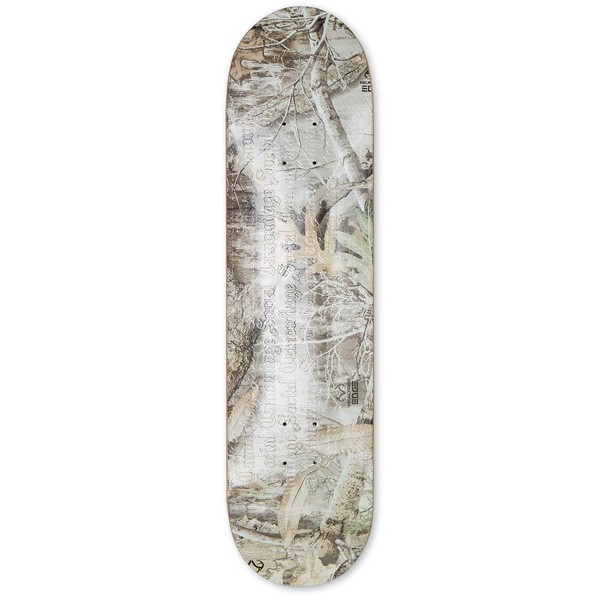 [CCS] Social Camouflage Embossed Skateboard Deck - Realtree Edge -