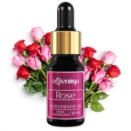 Rose oil – for perfumery & cosmetics – 100% pure essential oil & fragrance oil, premium, highly concentrated – for candles, soaps & aroma diffusers – floral, delicate, oriental – from Bulgaria – 10 ml