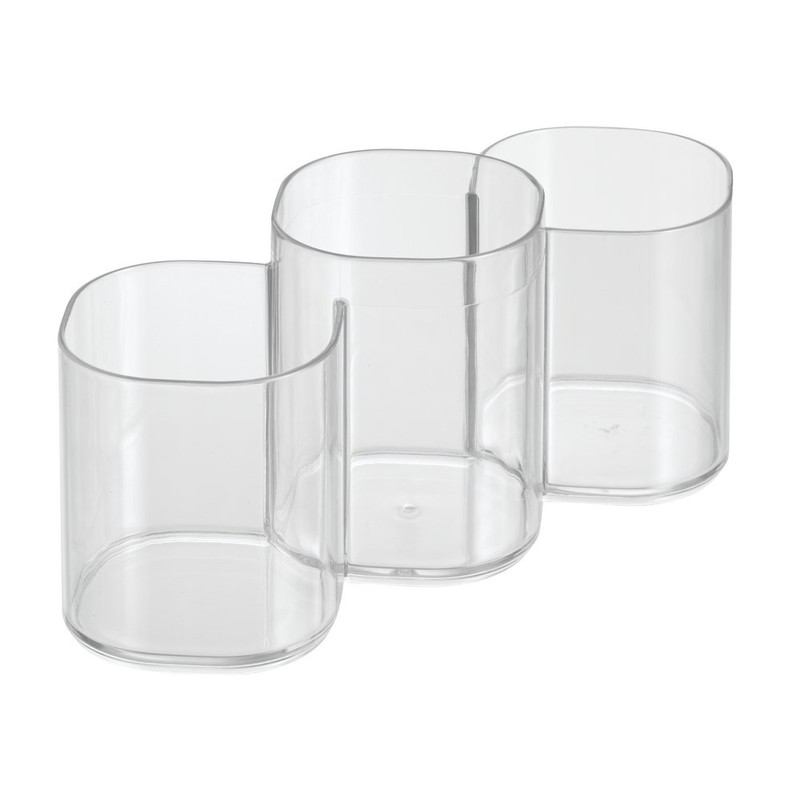 InterDesign, Clarity Organizador de Maquillaje, Transparente