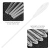 6Pcs Acrylic Large Sinking Floats Fishing Accessory Ecofriendly Transparent White(20g