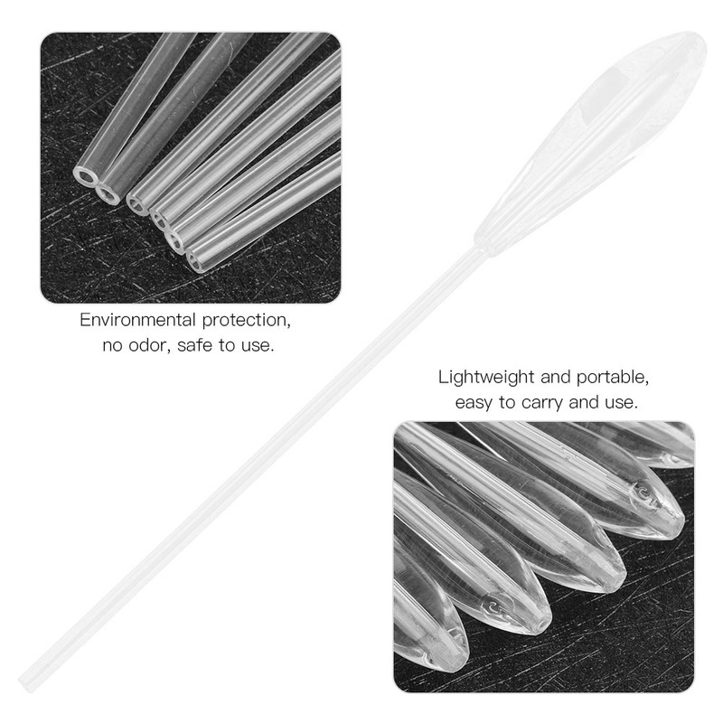 6Pcs Acrylic Large Sinking Floats Fishing Accessory Ecofriendly Transparent White(20g