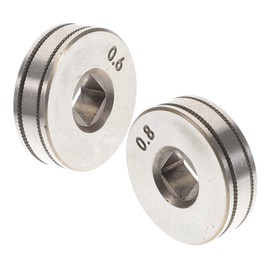 Kichvoe 2pcs Welder Wire Feed Drive Roller for Welding Machines Replacement Knurled Groove Wheels for Mig Welders Equipment Parts Tough and Practical Design