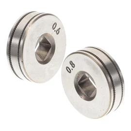 Kichvoe 2pcs Welder Wire Feed Drive Roller for Welding Machines Replacement Knurled Groove Wheels for Mig Welders Equipment Parts Tough and Practical Design