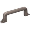 Jeffrey Alexander 839-3BNBDL Callie Cabinet Pull, Brushed Pewter