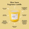 Hidden Label Large Scented Candle, Sicilian Lemon, 30oz 3 Wick