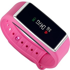 ZeFit2 Pulse Activity Tracker (Pink/Silver)