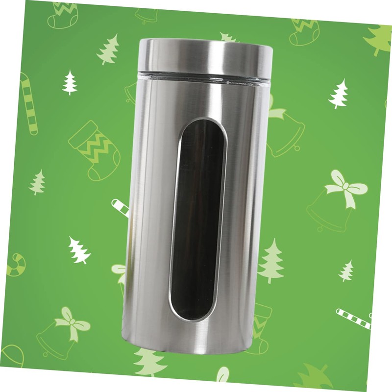 Zerodeko Stainless Steel Food Storage Jar Food Storage Jars Stainless