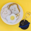 U-PICK Coin Shaped Edy Leather Keychain 500 Yen Coin Storage