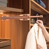 FIRJOY Valet Rod for Closet Pull Out (Rose Gold)