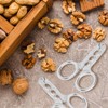 Glavatrix 2PCS Nut Crackers, Stainless Steel Seafood Scissors Heavy Duty