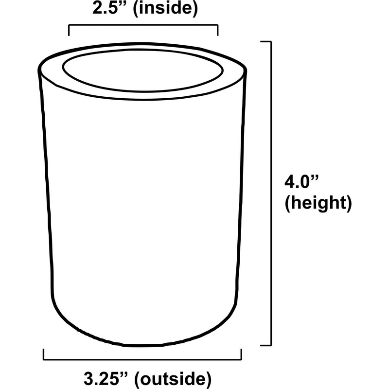 Blank Thick Foam Old School Can Cooler (Royal Blue)