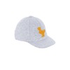 Sterntaler Unisex Children's Baseball Cap Fleece Dino Children's Hat, silver