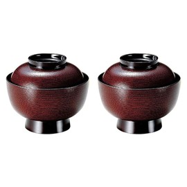 J-kitchens Set of 2 (Pair Bowl) TA) 4.5 Zoni Bowl (Lid Parent) Tameha Game Black