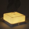3D Metal Sheet Night Light Rotation Rechargeable Decoration 3D Night
