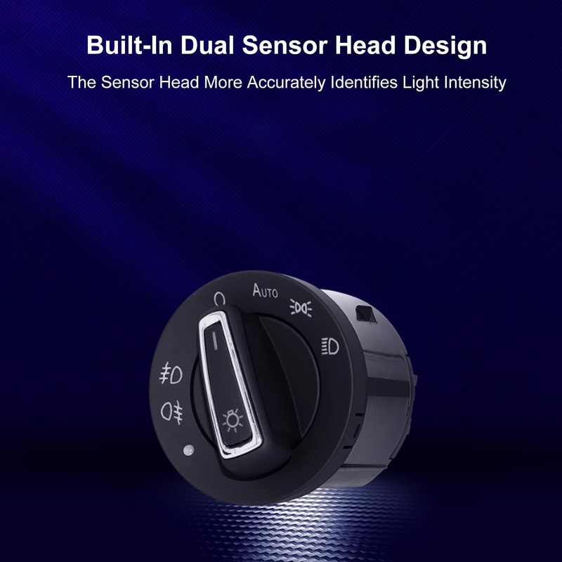 Auto Headlight Switch Quick Response 1C0941531 3BD941531 3BD941531A Lamp Control