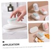 CIYODO 3pcs Dish Scrubber Multipurpose Cleaning Brush Handle Quick-Drying Sponge