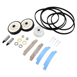 Sogoparts Dryer Drum Roller Kit 12001541 303373K, Drum Tumbler Bearing Kit 306508, Dryer Idler Pulley WP6-3700340, Dryer Drum Belt WP33002535 Compatible with Maytag Crosley Jenn-Air Dryer