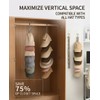 Hat Organizer for Baseball Caps with Strong Clips 2 Pack,