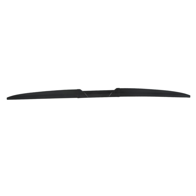 Car Rear Wing 52.76 Inch Rubber Trunk Lid Tailgate Spoiler