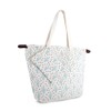 Luna Cove Ladies Cotton Canvas Printed Tote Bag with Pouch