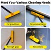 Grout Brush with Long Adjustable Handle - Telescopic, Rotation Tile