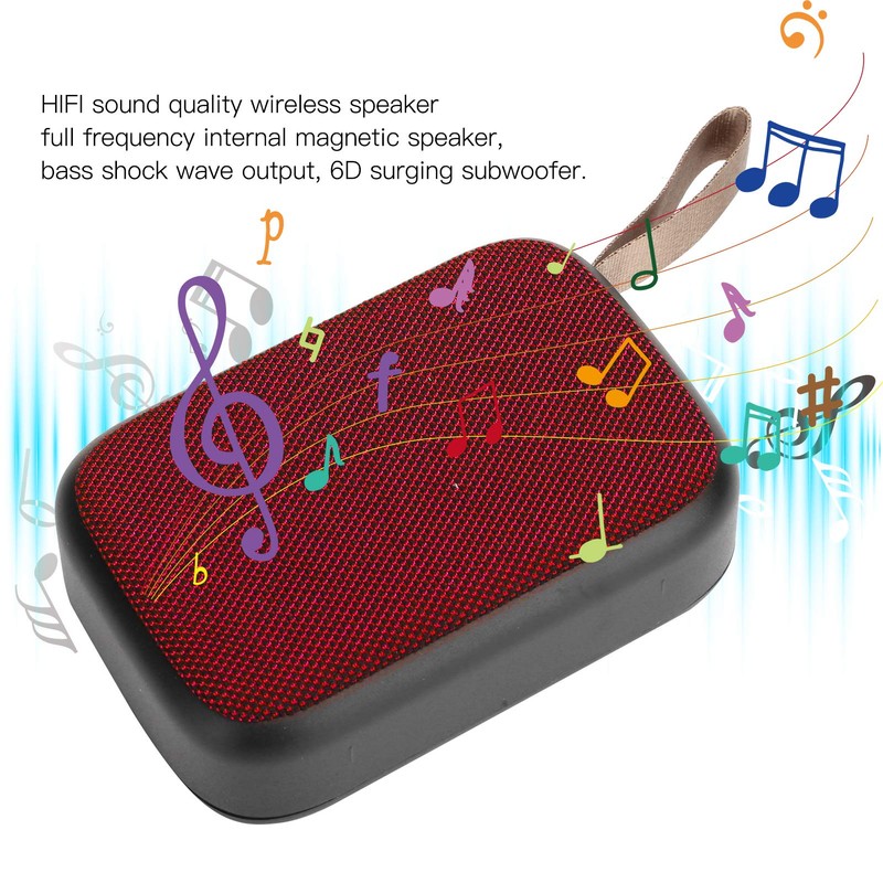 Zunate Bluetooth Speaker, Bluetooth 4.2 Portable Card USB Small Speaker