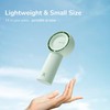 JISULIFE Handheld Portable Turbo Fan [16H Max Cooling Time], 4000mAh