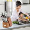 Marco Almond® Knife Block Set, KYA26 Knife Set with Block,