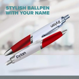 Destination Vinyl ltd Name - DYLAN - Red Ballpoint Pen #212408