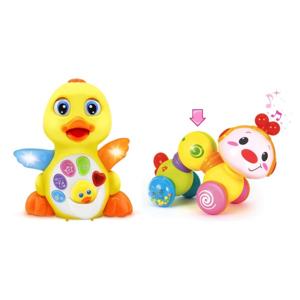 Stone and Clark Dancing Duck and Musical Press & Go