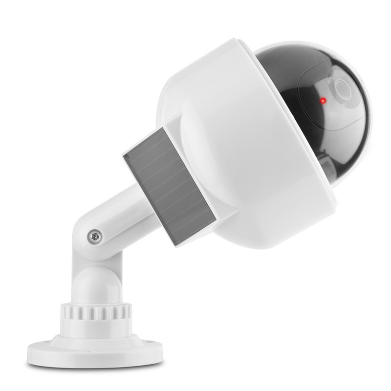Dummy Camera Indoor & Outdoor Realistic Dome Shape Solar Security