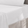 Oxford Homeware White King Size Fitted Sheets -100% Brushed Microfibre