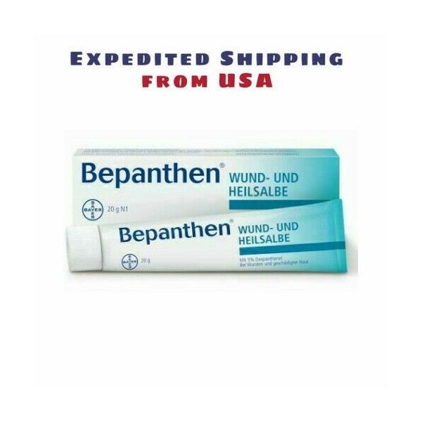 Bepanthen Wund- und Heilsalbe 20g Wound Healing Cream- Ships from USA