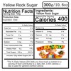 Premium Yellow Rock Sugar 10.6oz (300g) - Pure Cane Crystal