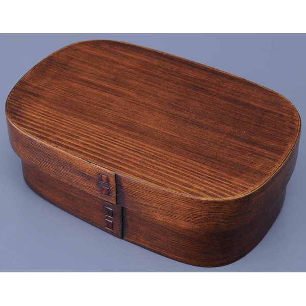 Youth Trillion Bento Box Brown 19 X 12.2 X/6.2 cm