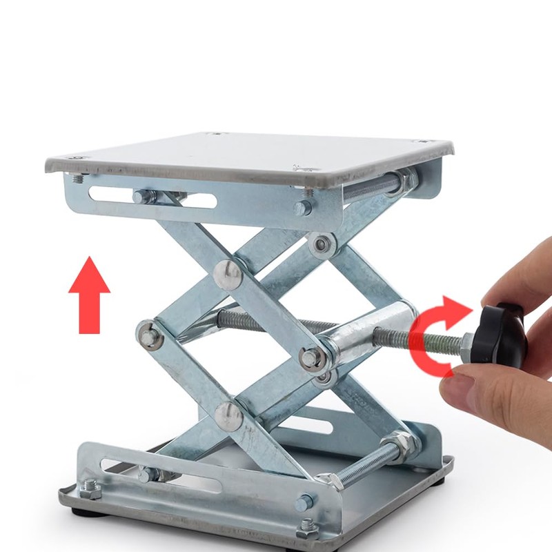 RC Miniature Lifting Platform, Portable Manual Lift Table, Adjustable Lifting