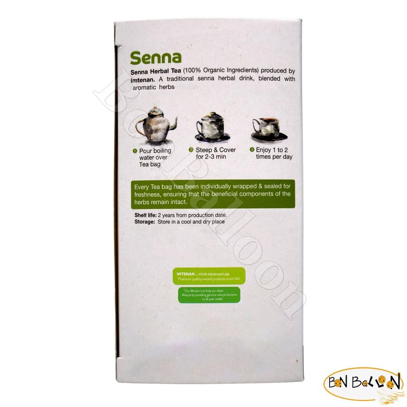 Imtenan Natural Drink Herbal Senna Herbal Tea Bags Herbals Herb