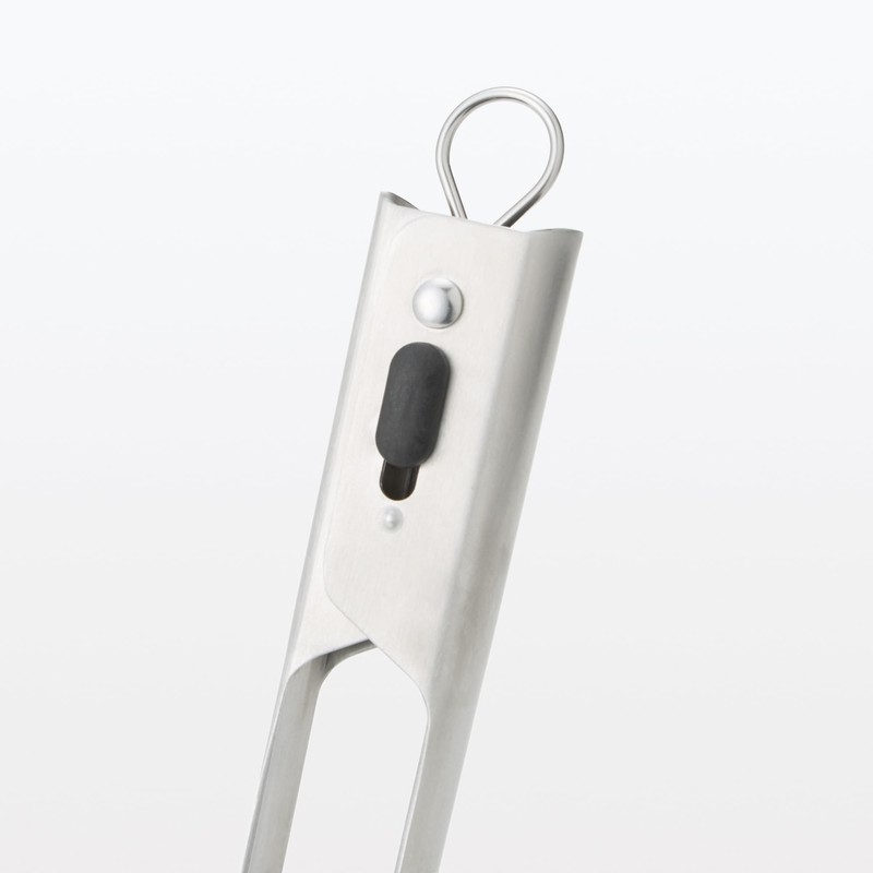 MUJI 83913182 Cooking Tongs/Stopper, Large