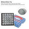 50Pcs Snooker Pool Cue Tips Grade A Leather Billiard Cue