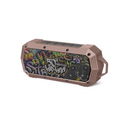 50th Anniversary of Hip Hop Portable Bluetooth Wireless Shower Speaker 10W Peak Power Boombox w HD Sound; IPX5 Waterproof; 4H Playtime; 800mAh Battery, BT 5.1, Home/Party/Outdoor/Beach/Travel/Camping