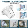 Boat Self Bailing Ball Scupper Valve, Positive Sealing Ball Drain