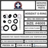 Hose Kit #4005-Kit | SAE O-Ring Flange (80 pc, Buna)