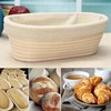 6Pcs Oval Bread Banneton Proofing Basket Liner Cloth Cover, Liner