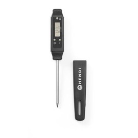 Pocket thermometer with probe