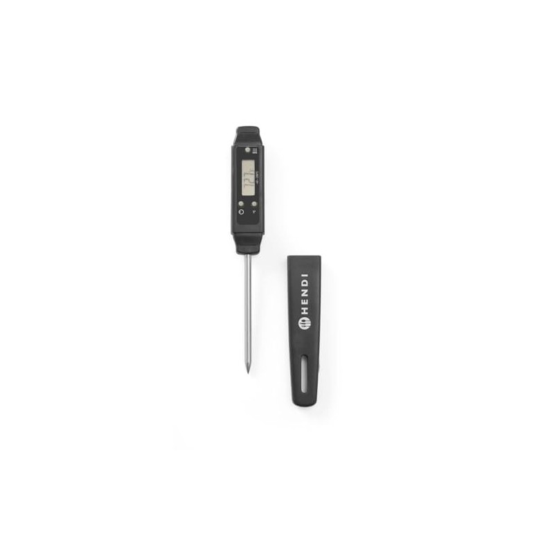 Pocket thermometer with probe