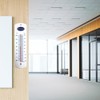 Large 240mm Wall Thermometer Garden Greenhouse Home Office Room Use